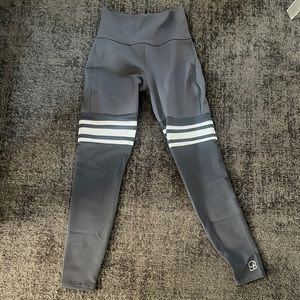 Bombshell Grey thigh highs!